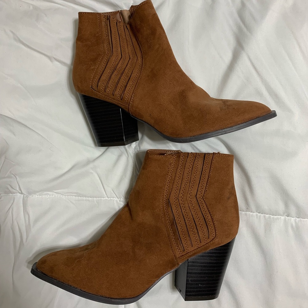 Short Heeled Boot